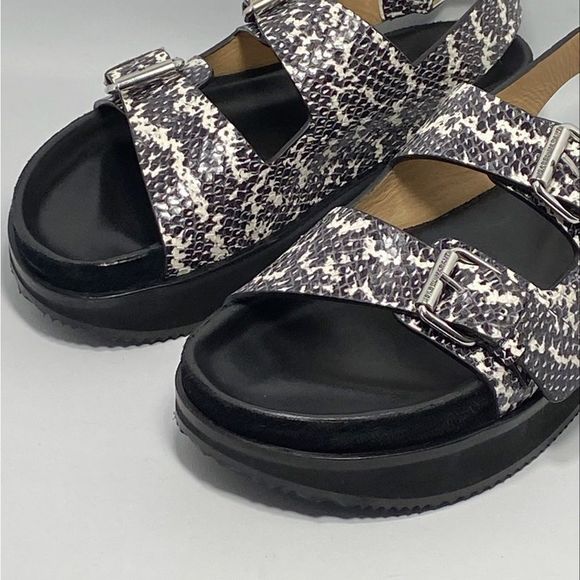 Isabel Marant Black Ophie Sandals size 39 - Picture 5 of 11